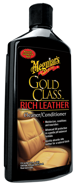 Meguiar's Gold Class Leather & Vinyl Cleaner - Range 