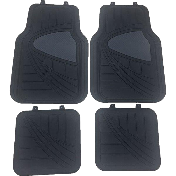 AUTOGEAR BLACK PVC / NITRILE RUBBER MAT SET HSB Trading Online Store