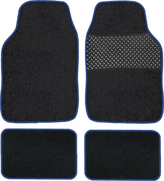 AUTOGEAR BLUE TRIM CARPET MAT SET HSB Trading Online Store