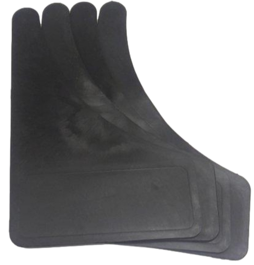 Durable AutoGear mud flaps to guard against mud, dirt, and stones