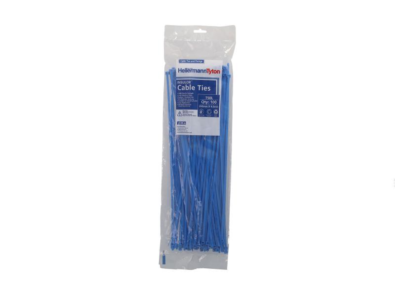 HELLERMANNTYTON BLUE CABLE TIE 392 X 4.7 HSB Trading Online Store