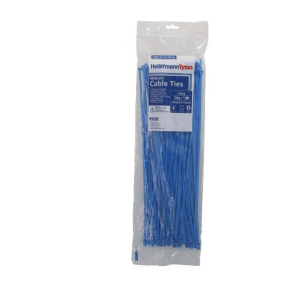 HELLERMANNTYTON BLUE CABLE TIE 392 X 4.7 HSB Trading Online Store