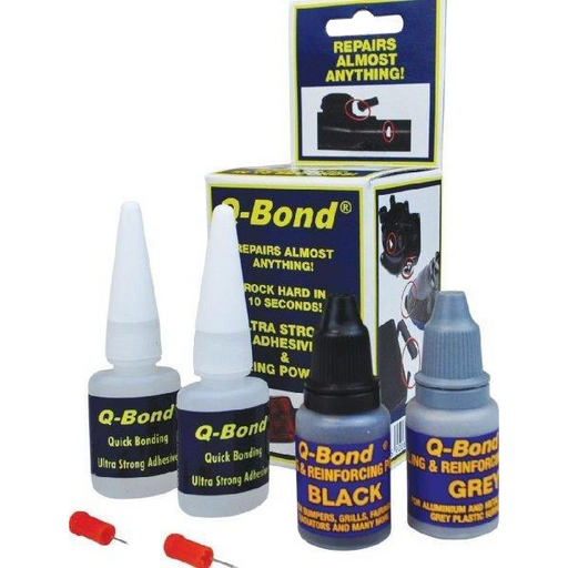 Q-BOND ULTRA STRONG ADHESIVE WITH REINFORCING POWDER SMALL REPAIR KIT HSB Trading Online Store