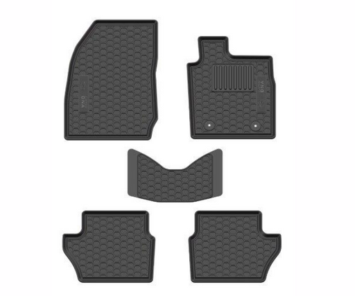 Custom Fit Rubber Mat Set - Ford Ecosport 2013+ Black - HSB Trading Online Store