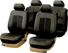 AUTOGEAR 9 PIECE BLACK VELOUR SEAT COVER SET HSB Trading Online Store