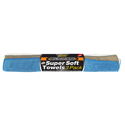 SHIELD MICROFIBRE SUPER SOFT TOWELS 3 PACK HSB Trading Online Store