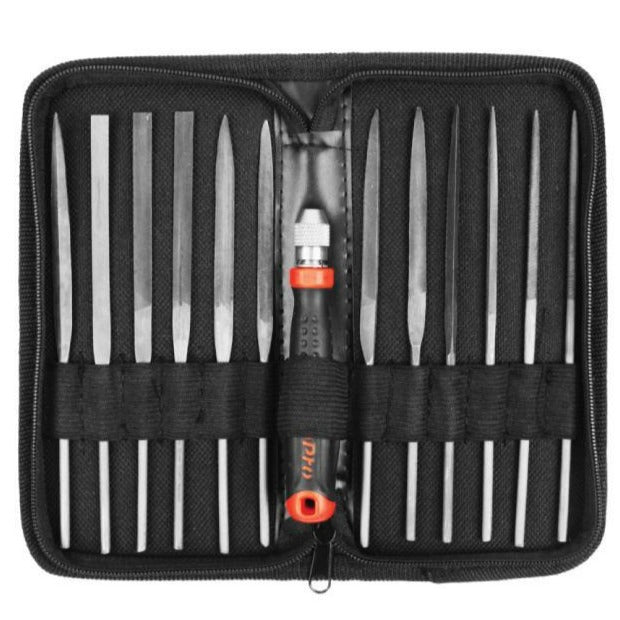 AMPRO 13PC EXCHANGEABLE NEEDLE FILE SET (3MM) HSB Trading Online Store