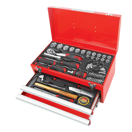 AMPRO 68PC 1/2DR.2-DRAW CHEST TOOL SET METRIC HSB Trading Online Store