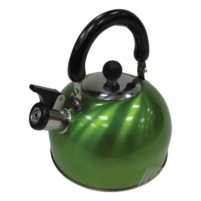 CAMP GEAR 2.7L WHISTLING KETTLE GREEN HSB Trading Online Store