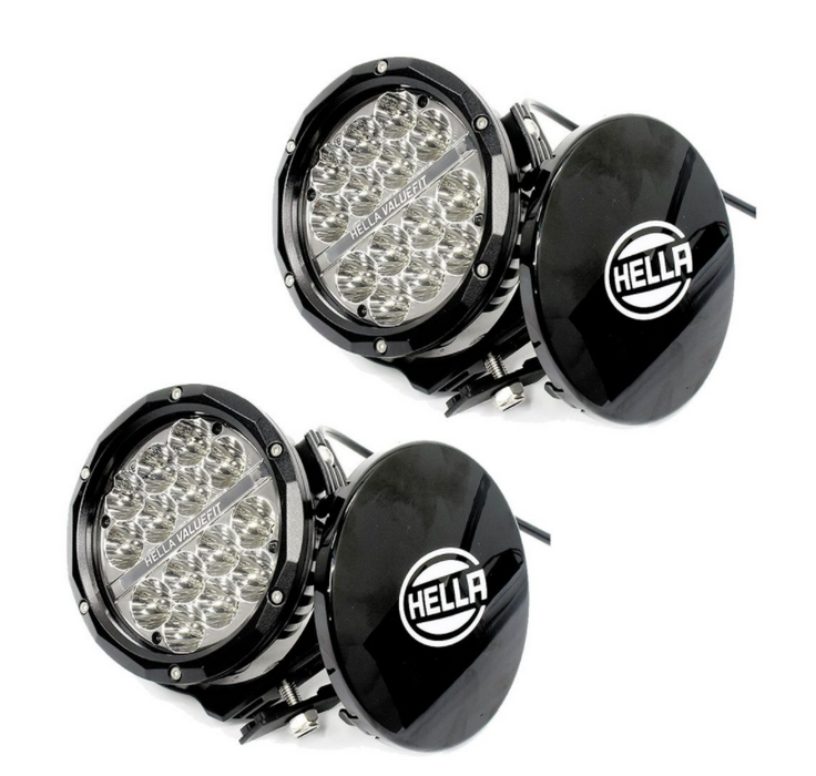 Hella Value Fit Supernova LED Spot Light 6 Inch Set Kit HSB Trading
